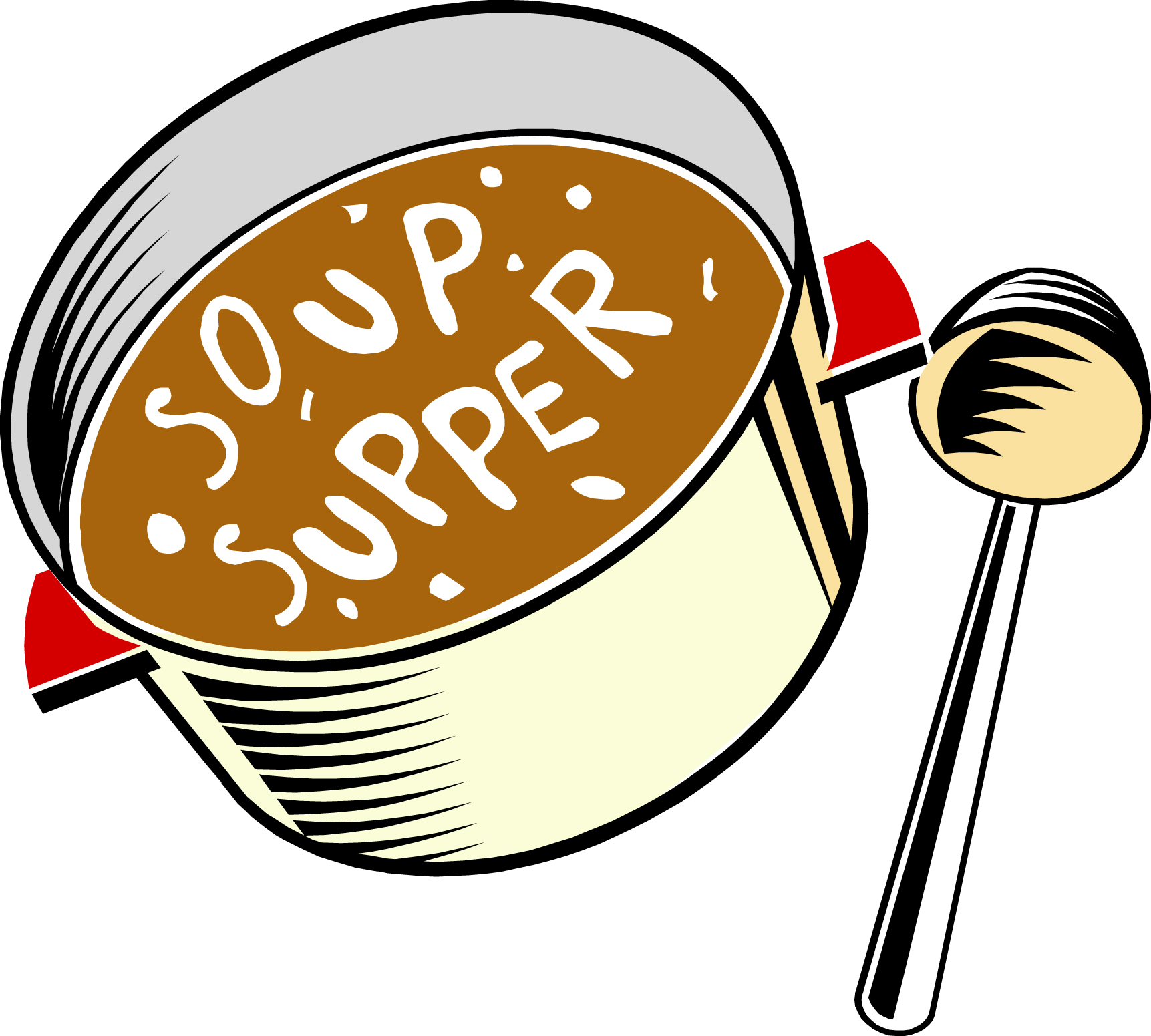 1723x1551 Collection Of Soup Supper Clipart High Quality, Free