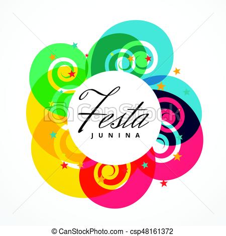 450x470 Latin American Festival Of Festa Junina Holiday Greeting Vectors