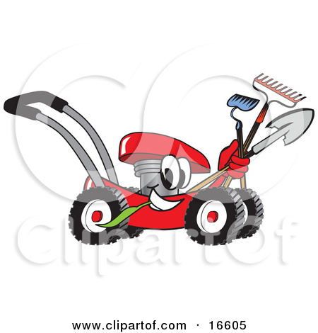 450x470 Lawn Mower Clip Art