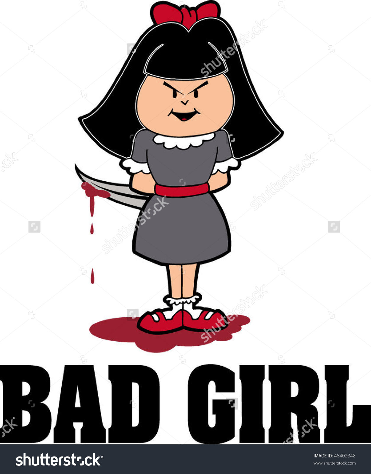 1253x1600 Bad Girl Clipart