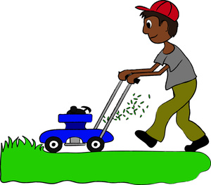 300x263 Clip Art Mowing Yards Clipart