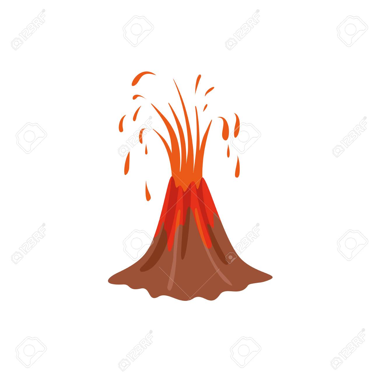 1300x1300 Lava Clipart Hot Object