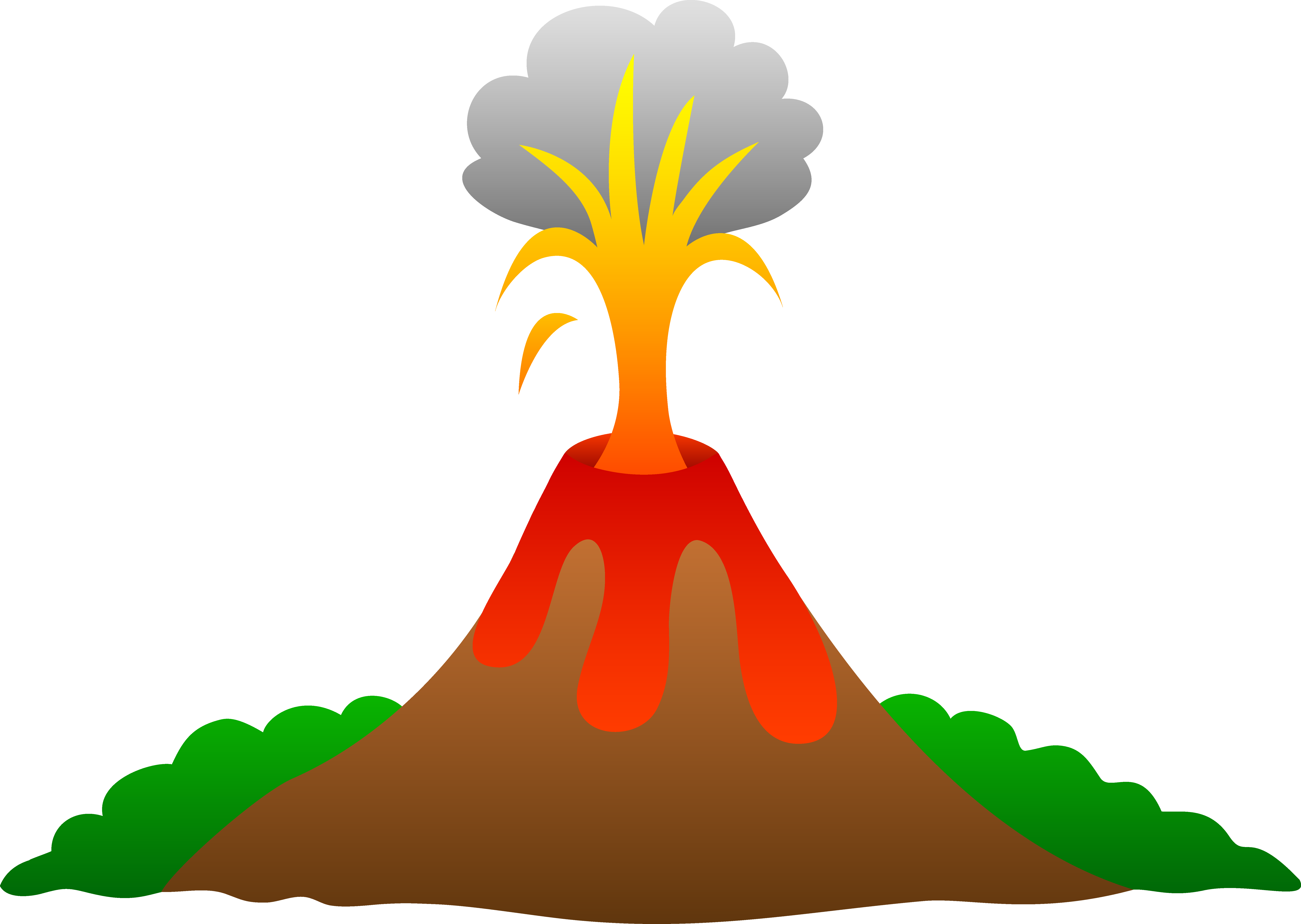 7520x5343 Volcano Erupting With Lava