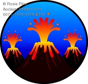 300x287 Molten Lava Clip Art Clipart Amp Stock Photography Acclaim Images