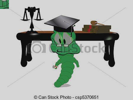 450x338 Clip Art Vector Clip Art Of Willy Worm Graduates Law School Caqgrcl