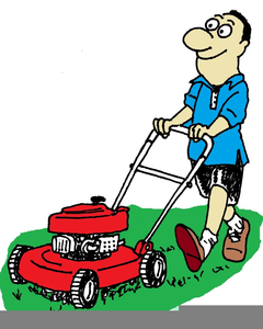 240x300 Free Clipart Lawnmower Man Free Images