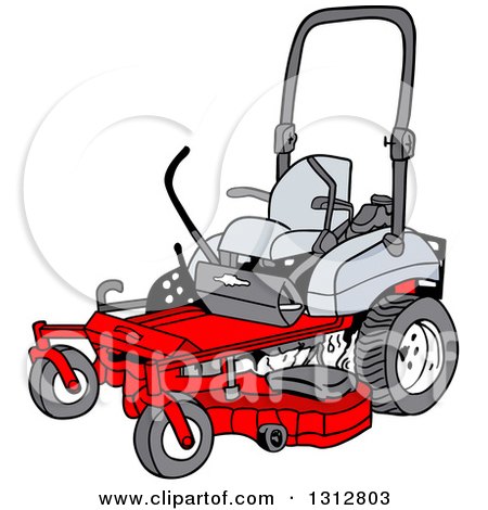 450x470 Royalty Free (Rf) Lawn Mowing Clipart, Illustrations, Vector