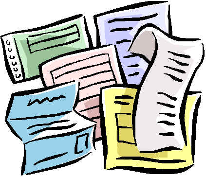 423x364 Paperwork Clip Art Clipart