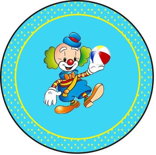 519x516 Aquarelinha Kit Alegria Clip Art Circus