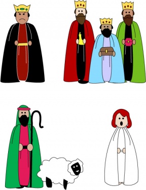 288x375 Free Nativity Cliparts