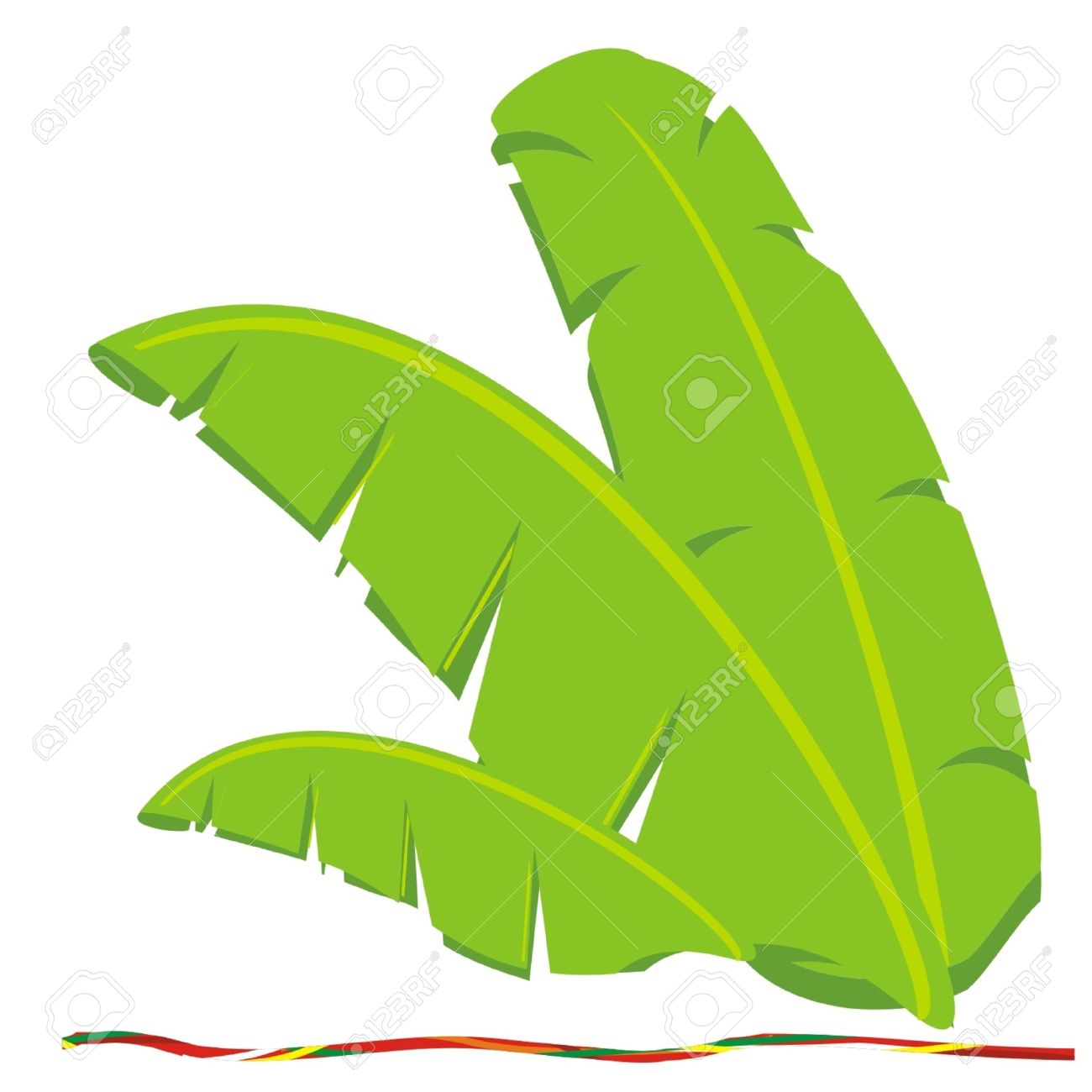 1300x1300 Clip Art Banana Leaves 12 288 Leaf Stock Illustrations Cliparts