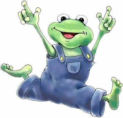 416x400 Leap Cute Frog E Leap Cute Frog E Frogs, Clip Art