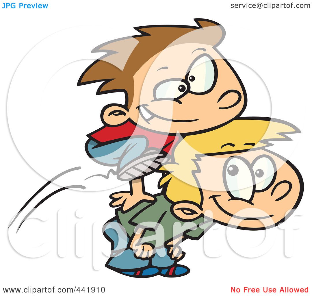 1080x1024 Royalty Free (Rf) Clip Art Illustration Of Cartoon Boys Playing