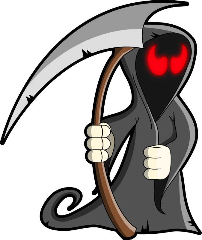 674x800 Grim Reaper Clipart