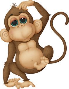 236x306 Learning Friends Monkey Baby Animal Coloring Printable