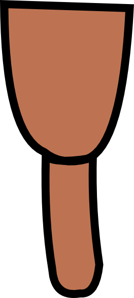 264x587 Peg Leg Clip Art