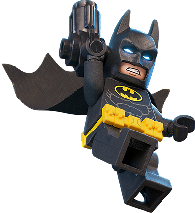 402x439 Batman Lego With Gun Clipart Png