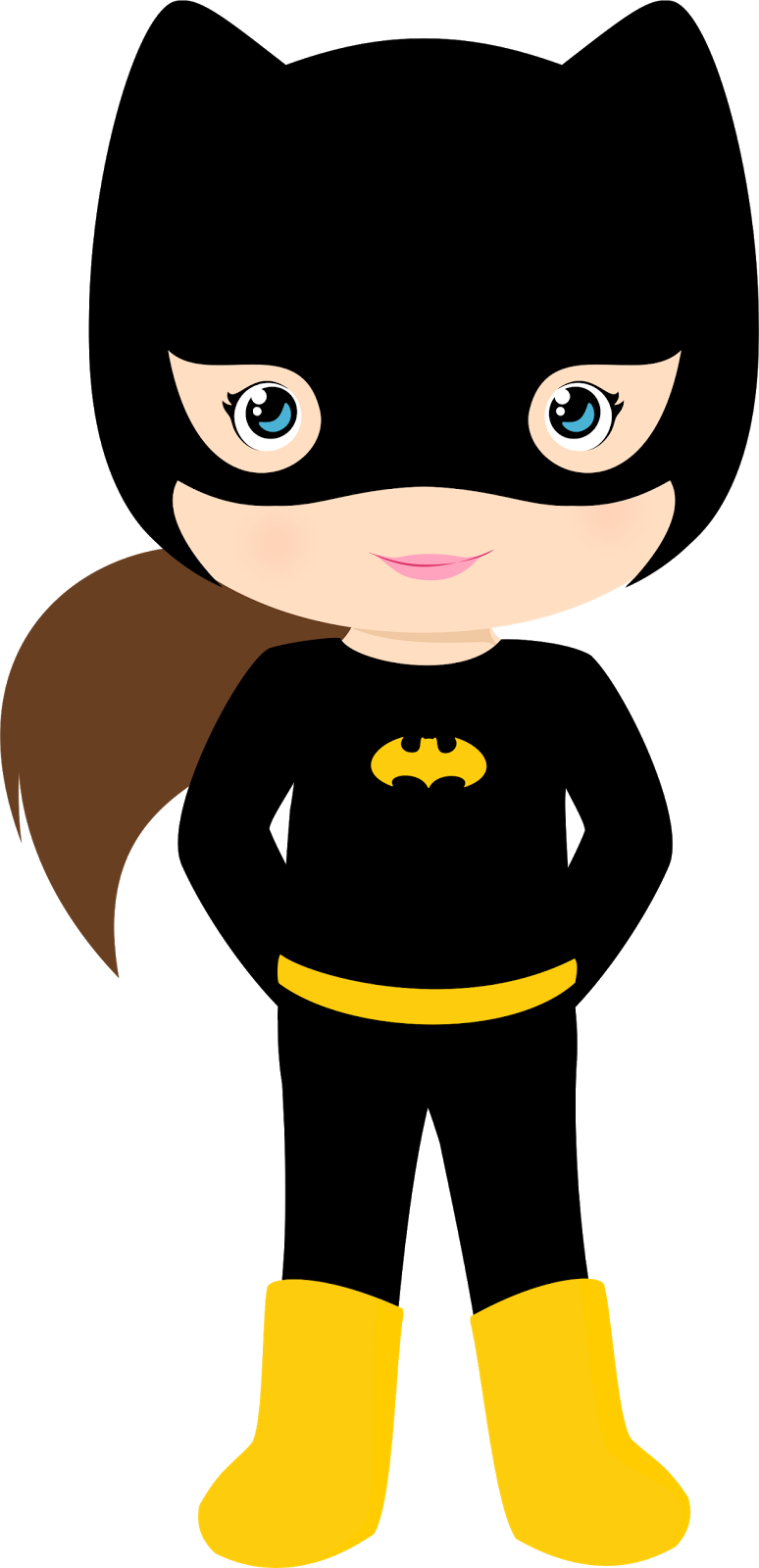 774x1600 Characters Of Batman Kids Version Clip Art.