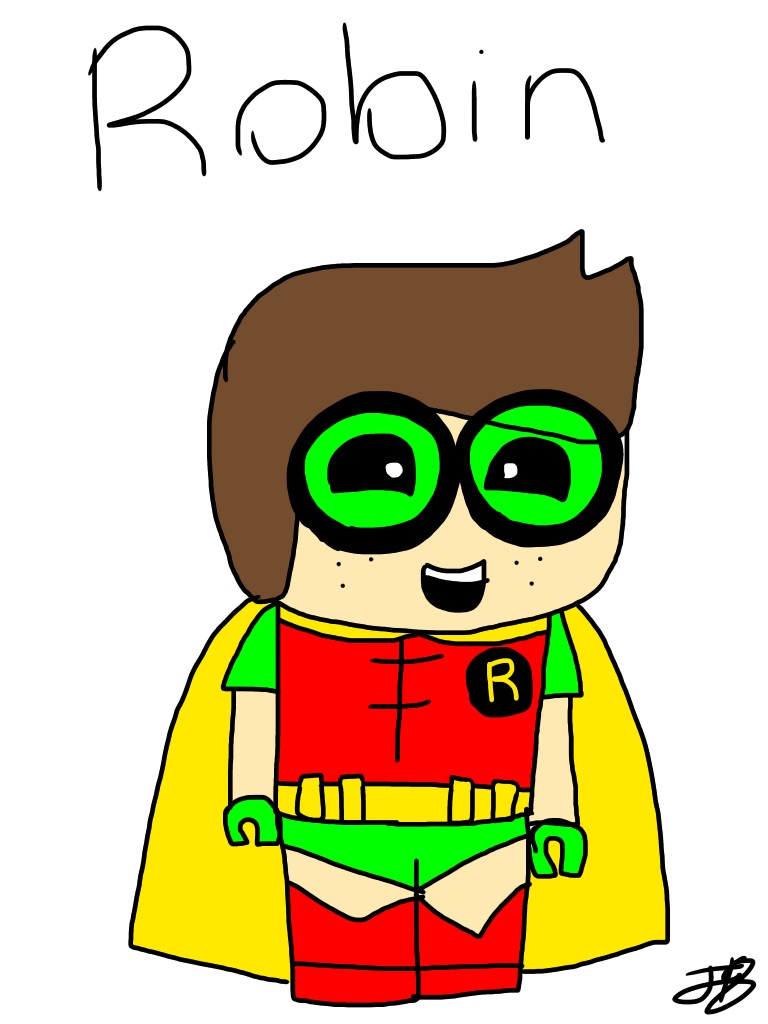 768x1024 Lego Batman Robin By Jillian18