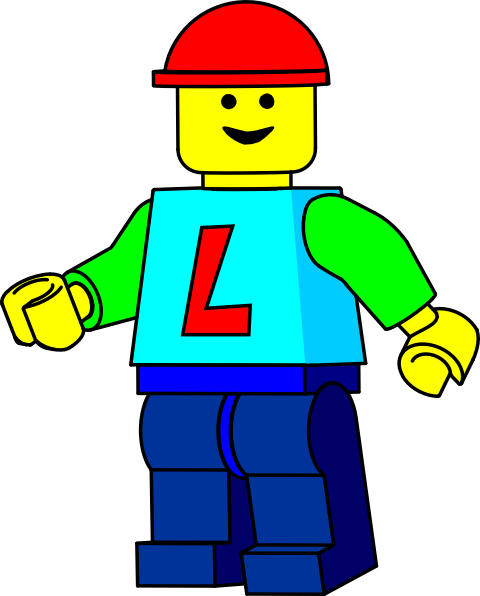 480x596 Lego Man Clipart