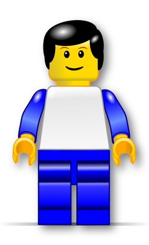 305x500 Clipart Girl Play Legos