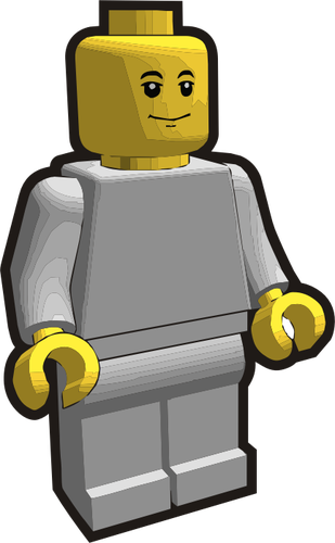 309x500 Lego Minifigure Vector Clip Art Public Domain Vectors