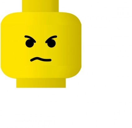425x411 Lego Smiley Angry Clip Art Learn W Legos Smiley
