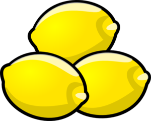 300x240 Lemons Clip Art