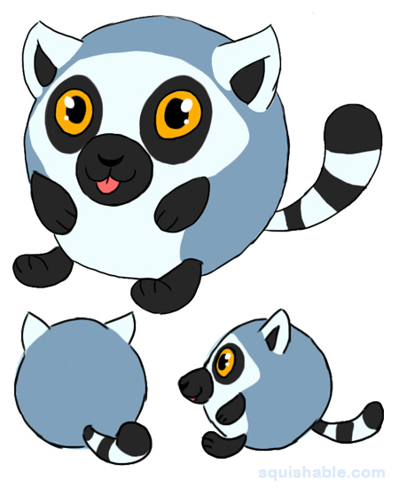450x550 Lemur Clipart Ringtail