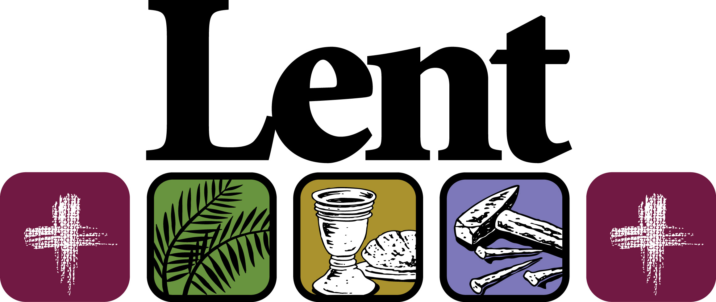 2320x980 Lent Clipart Our Lady Queen Of All Saints Catholic Church