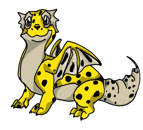 600x545 My Pet Dragon Leopard Gecko Dragon By Drawnatrandom