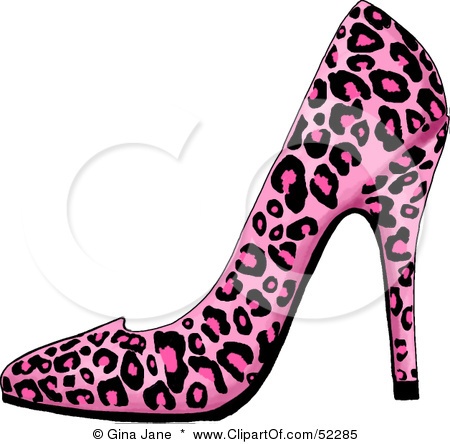 450x444 Leopard Clipart High Heel
