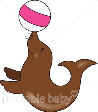 340x388 Sea Lion Clipart Circus Acts