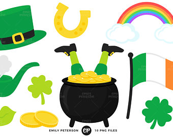 340x270 Leprechaun Clip Art Etsy