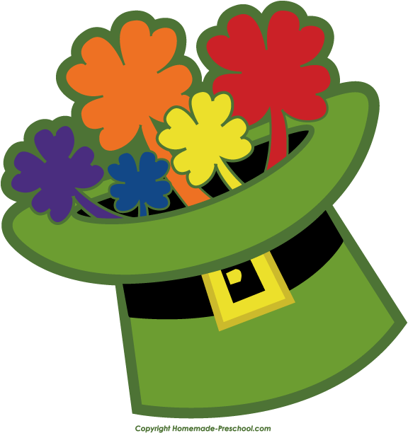 576x612 Ireland Clipart Leprechaun Hat