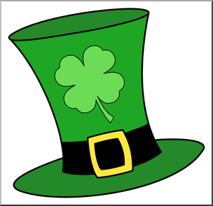 304x295 Clip Art Leprechaun Hat 2 Color 2 I Abcteach
