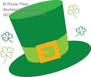 300x255 Clipart Illustration Of A Leprechaun Hat