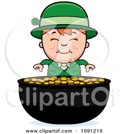 450x470 Royalty Free (Rf) Pot Of Gold Clipart, Illustrations, Vector