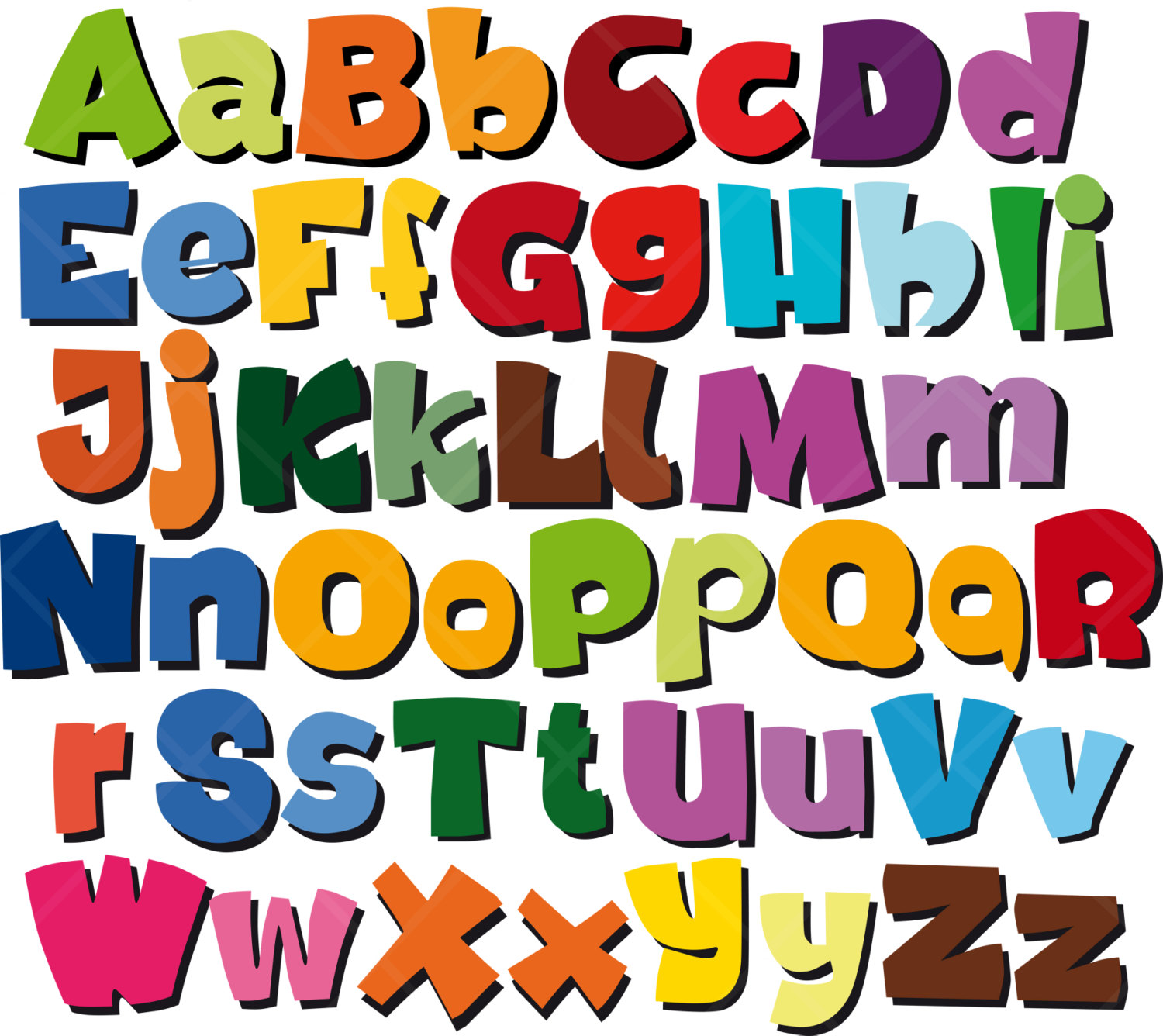 1500x1336 Alphabet Clipart Graphic Letter