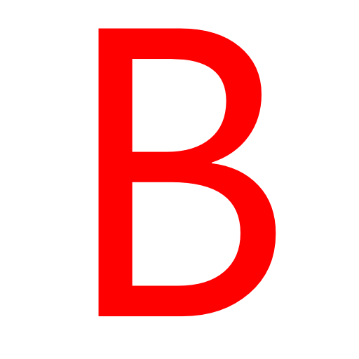 512x512 Letter B Png Images Free Download
