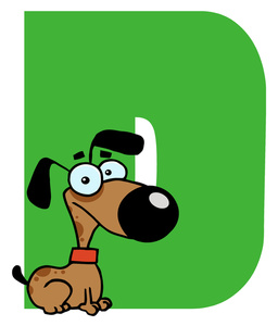 256x300 Free Alphabet Clipart Image 0521 1009 2312 1844 Dog Clipart