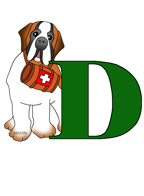 476x648 Alphabet Clip Art By Phillip Martin, Letter D