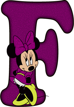 249x360 Alfabeto Decorativo Disney