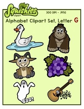 270x350 Alphabet Clip Art Letter G Phonics Clipart Set