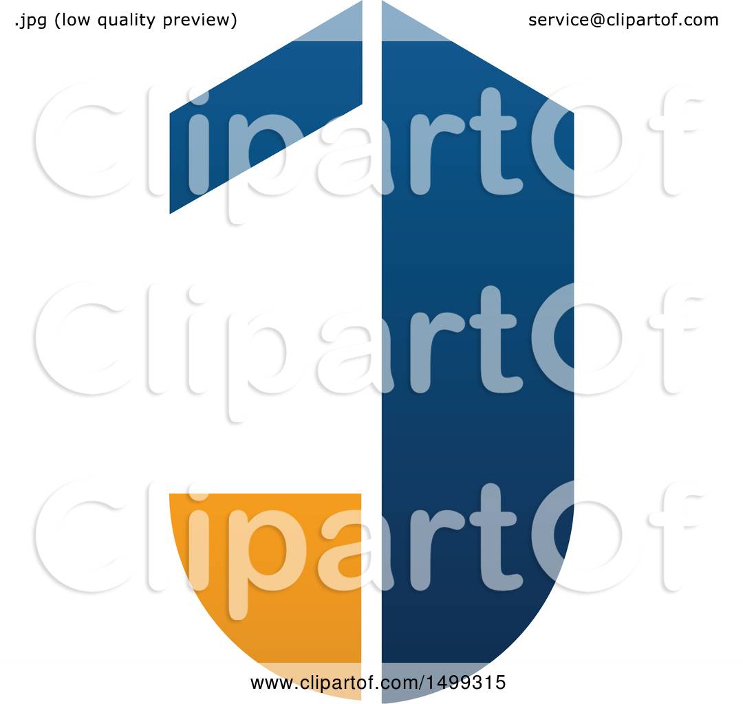1080x1024 Clipart Of An Abstract Letter J Logo