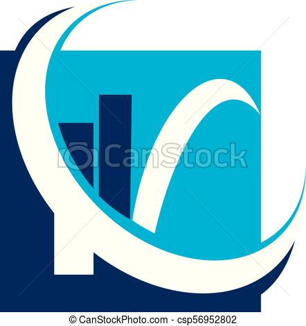 442x470 Modern Logo Solution Letter K Vector Clipart