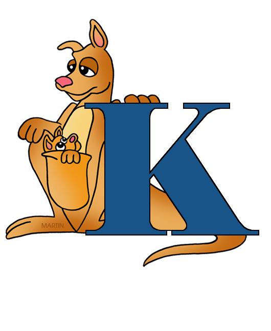 530x648 Alphabet Clip Art By Phillip Martin, Letter K