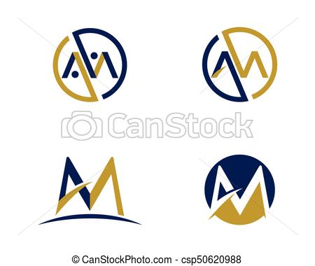 450x380 M Letter Logo Template Vector Illustration Design Vector