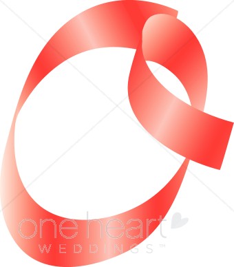 340x388 Clipart Letter O Pink Ribbon Alphabet