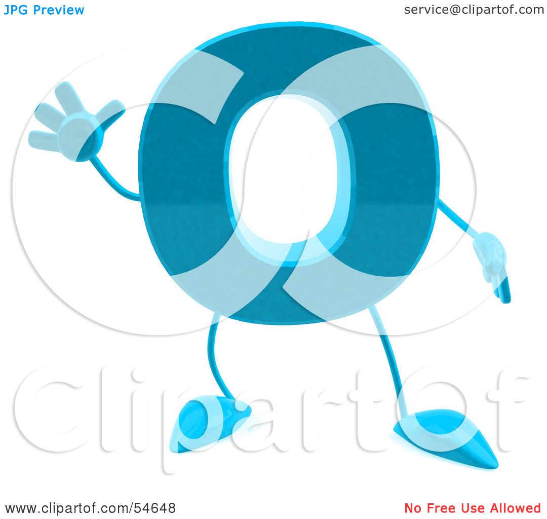 1080x1024 Royalty Free (Rf) Clipart Illustration Of A 3d Blue Letter O